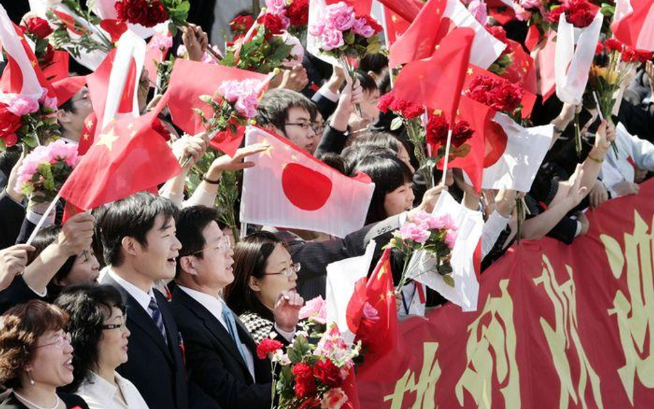 Tokio: Powitanie chińskiego prezydenta