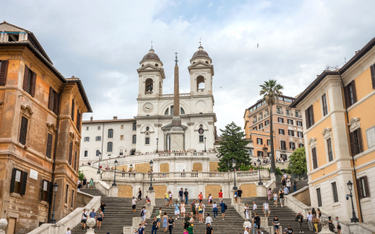 Schody Hiszpańskie to jedna z najbardziej „instagramowych” atrakcji w Rzymie.