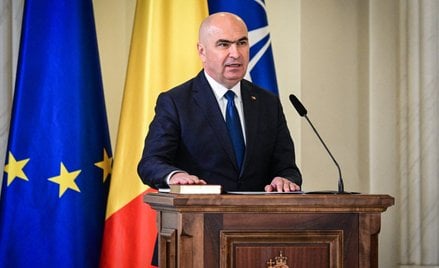 Ilie Bolojan, premier Rumunii. Fot. Daniel MIHAILESCU/AFP