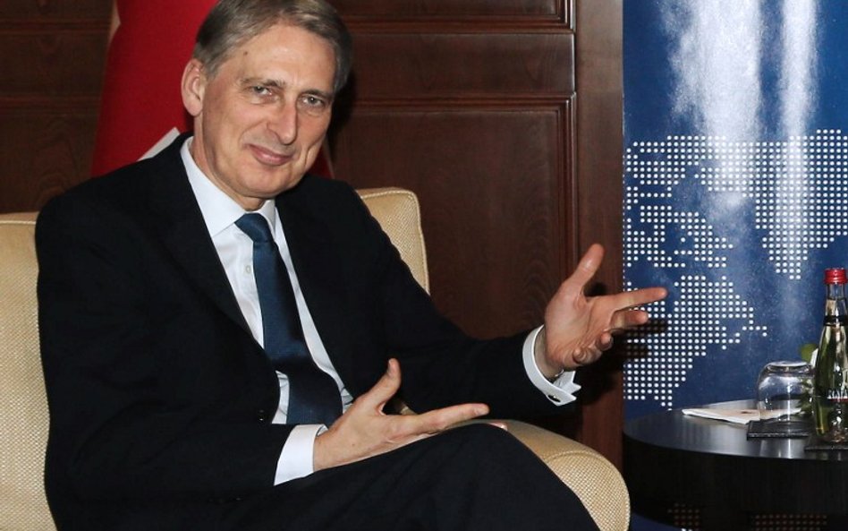 Szef brytyjskiego MSZ Phillip Hammond