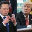 Elon Musk (L) i Donald Trump (P)
