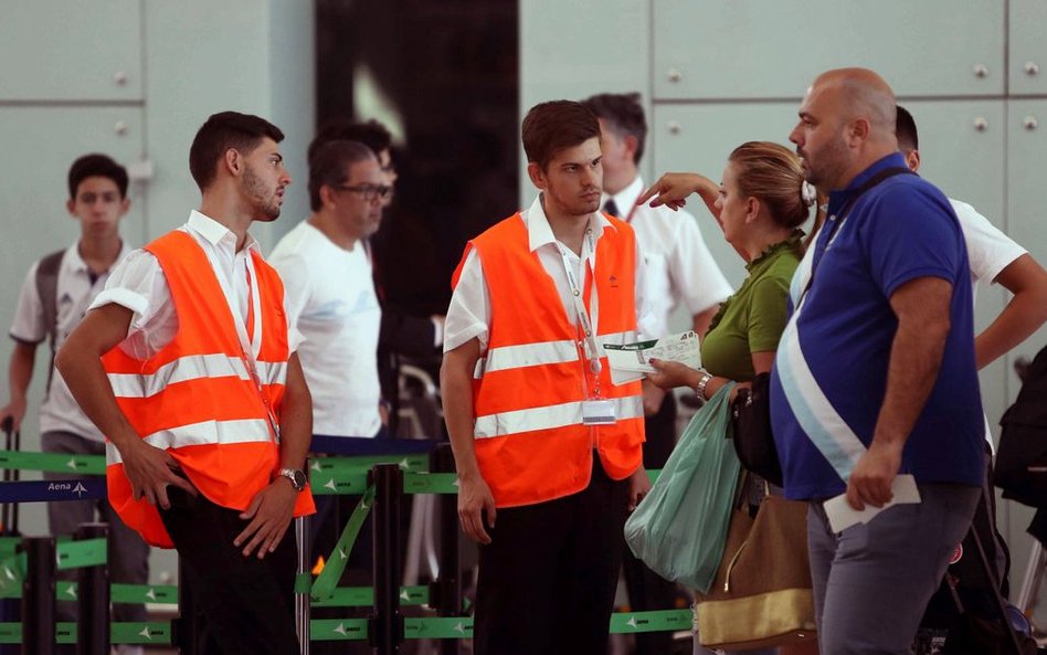 Strajk na lotnisku w Barcelonie