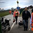 Uchodźcy z Ukrainy na przejściu w Medyce