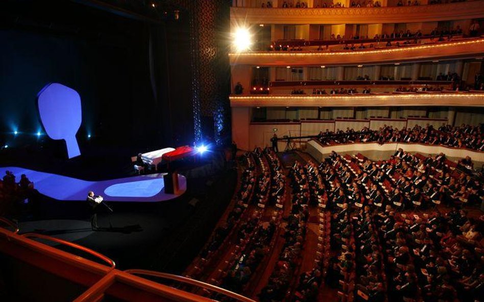 Zbyt akademijna gala u prezydenta