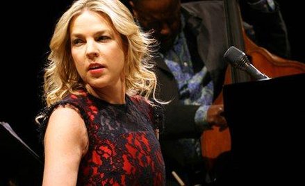 Diana Krall na koncercie w Warszawie, 2009 r.
