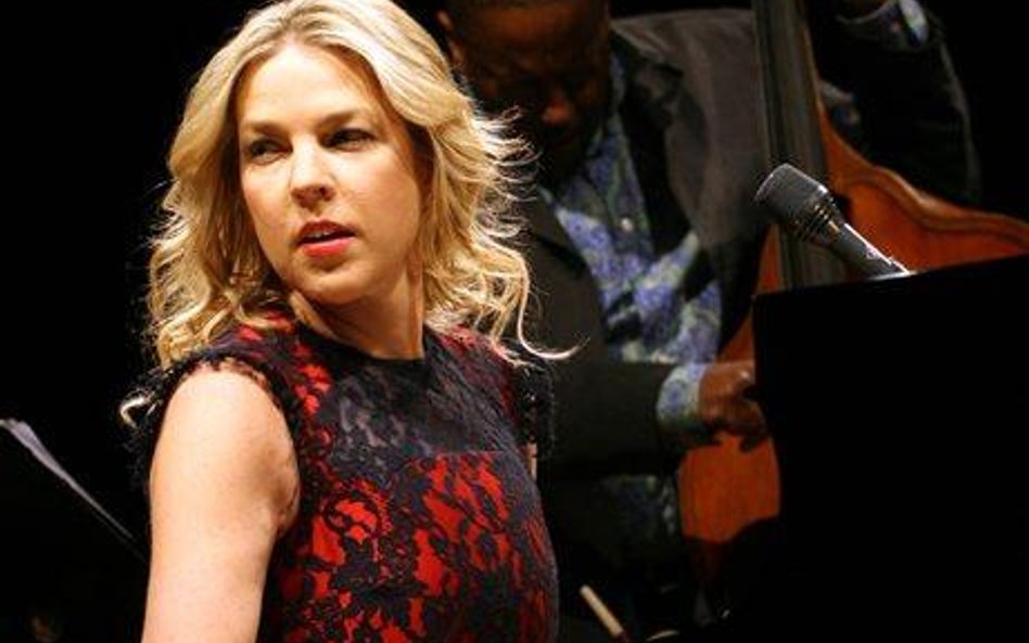 Diana Krall na koncercie w Warszawie, 2009 r.