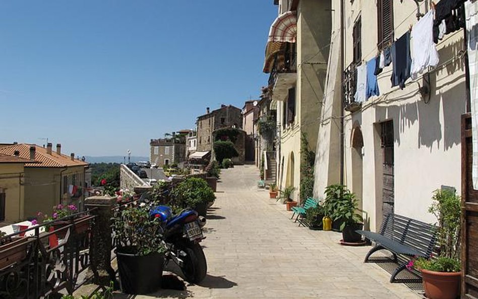 Miasteczko Manciano, Toskania (fot. AroundTuscany)