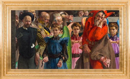 Jacek Malczewski "Rzeczywistość", 1908