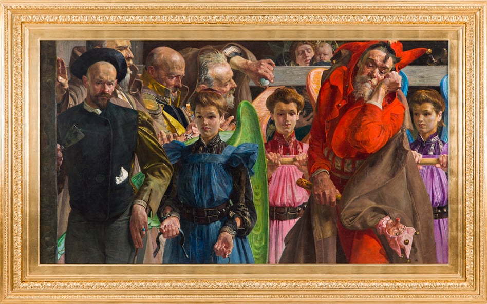 Jacek Malczewski "Rzeczywistość", 1908