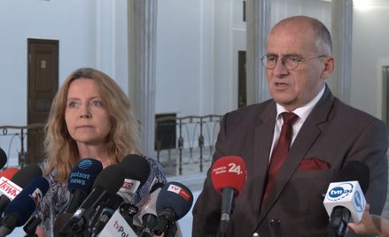 Projekt uchwały z okazji 81. rocznicy rzezi wołyńskiej zaprezentowali posłowie PiS Joanna Lichocka i