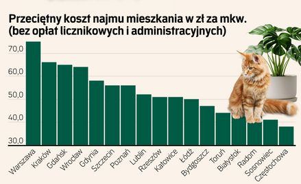 Stawki najmu mieszkań powoli schodzą z górki, ale wielkich przecen nie ma