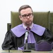 Sędzia Mariusz Załucki na sali Sądu Najwyższego w Warszawie