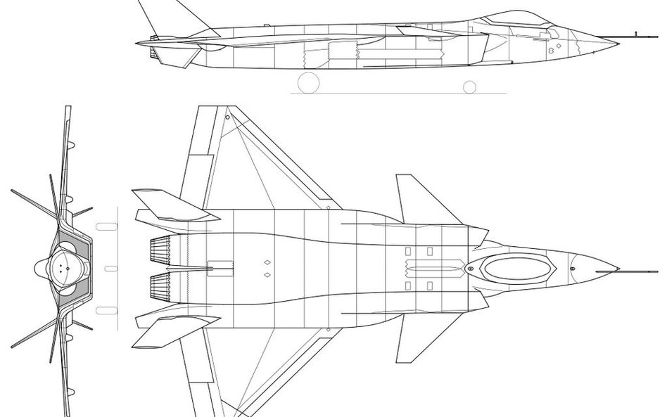 Chiny chcą zbudować "niewidzialny" myśliwiec
