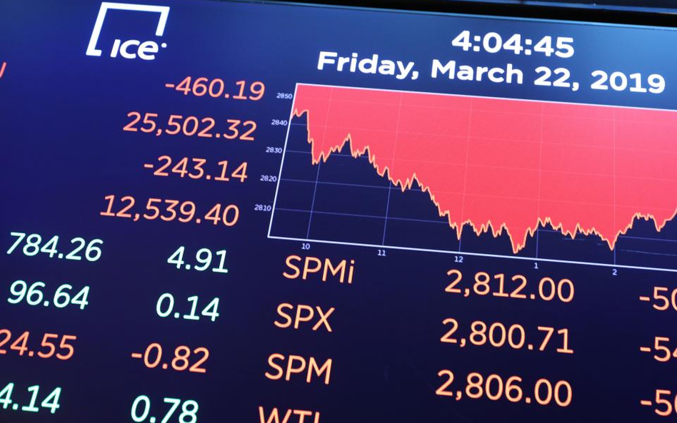 PMI i korekta w USA postraszyły inwestorów w Warszawie