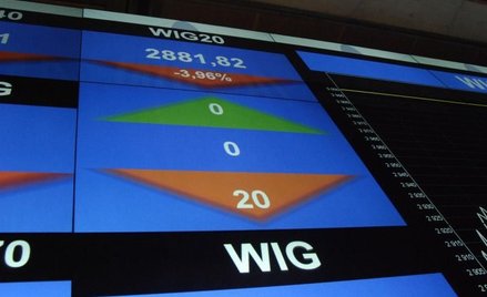 Nerwowa sesja na GPW. Najgorszy wynik w Europie po decyzji RPP