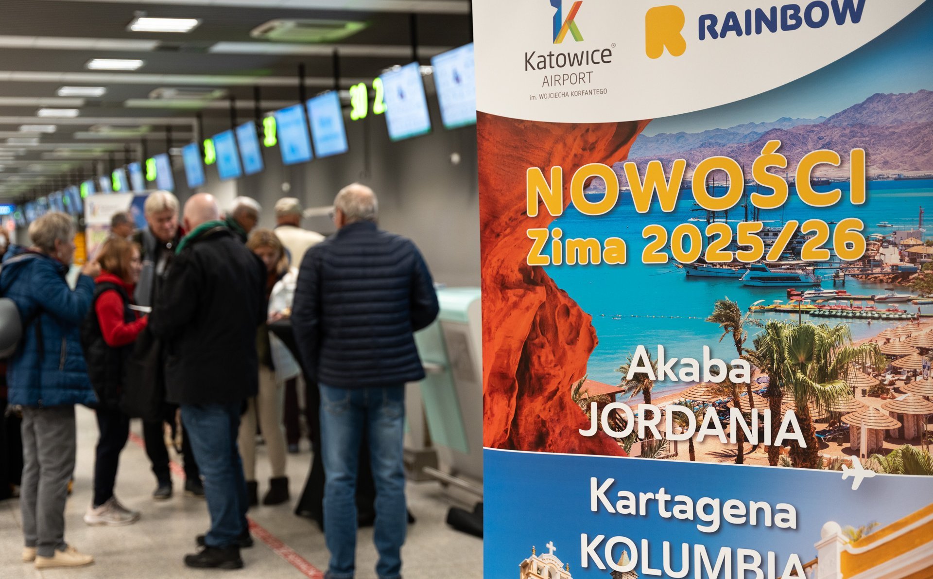 Rainbow wystartował z Katowic do Akaby. Za tydzień pierwszy rejs do Cartageny