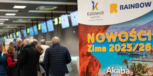 Rainbow wystartował z Katowic do Akaby. Za tydzień pierwszy rejs do Cartageny