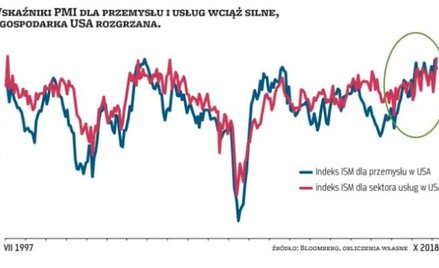 Zejście lawiny ze szczytów Wall Street