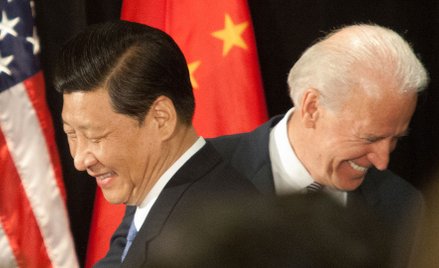 Według Amerykanów Chiny są państwem o tendencjach imperialnych. Na zdjęciu przywódcy obu państw – Xi