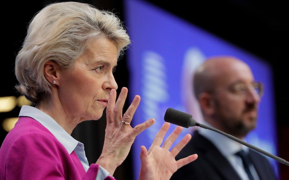 Ursula von der Leyen i Charles Michel