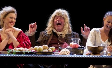 Katarzyna Hołysz (Benigna), Piotr Nowacki (Hrabia Ebbo) i Karolina Sołomin (Arabella)