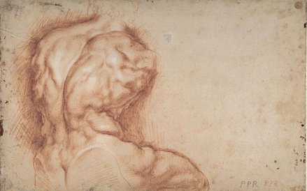 Peter Paul Rubens Studium Torsu Belwederskiego, ok.1601/02