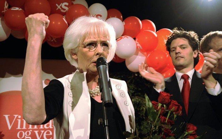 Premier Johanna Sigurdardottir, szefowa socjaldemokratów