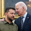 Wołodymyr Zełenski i Joe Biden