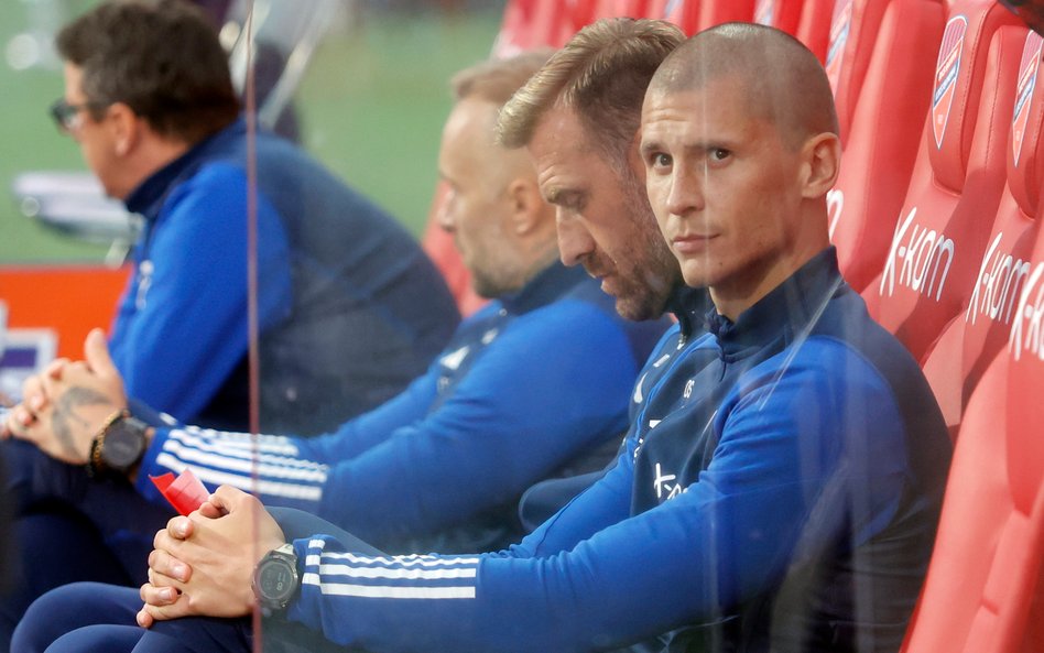 Trener Rakowa Częstochowa Dawid Szwarga