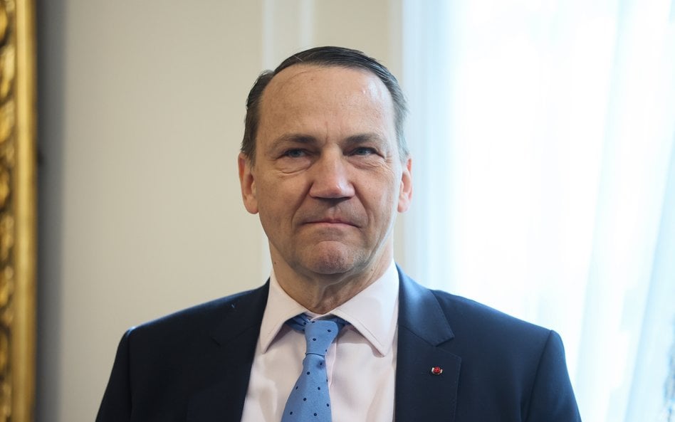 Minister spraw zagranicznych Radosław Sikorski