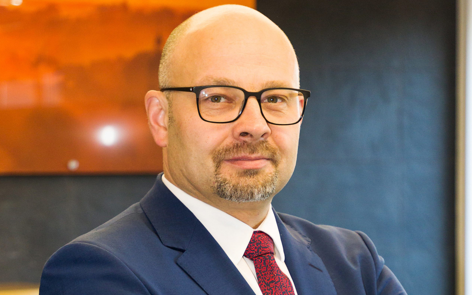 Adam Rozmus, wiceprezes JSW ds. rozwoju, liczy na większe efekty realizowanego planu naprawczego. Fo