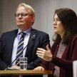Minister obrony Szwecji, Peter Hultqvist i minister spraw zagranicznych Szwecji, Ann Linde