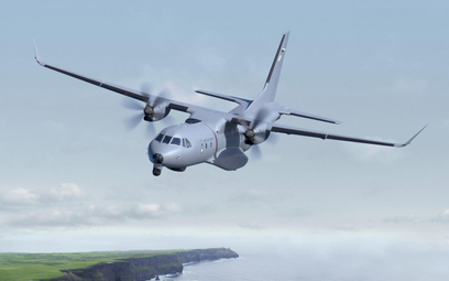 Irlandia zamówiła w Airbusie dwa turbośmigłowe samoloty patrolowe C-295MP. Rys./Airbus.