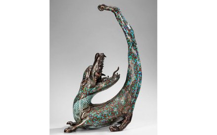 Figurka smoka Indochiny, XIX w.