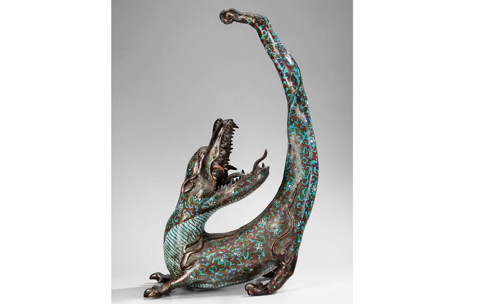 Figurka smoka Indochiny, XIX w.