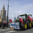 Podczas protestów rolników w oczy rzucały się antyunijne hasła.