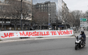 Milik nie zagra, zamieszki w Marsylii