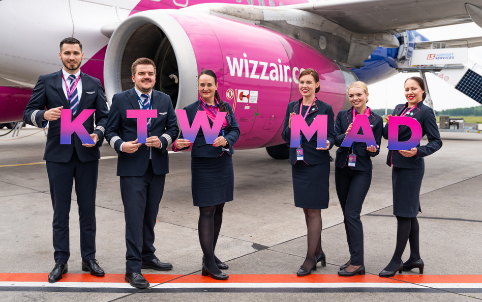 Wizz Air wystartował z Katowic do Madrytu