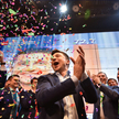 Wołodymyr Zełenski zwycięski. Celebryta wygrał w 23 z 24 obwodów Ukrainy.