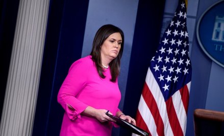 Rzeczniczka Trumpa musiała opuścić restaurację. Przez swoją pracę