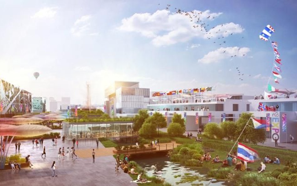 Tereny, na których miałaby się odbyć wystawa, są częścią Nowego Centrum Łodzi.