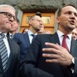 Radosław Sikorski i Frank-Walter Steinmeier wspólnie wyjeżdżali już do Kijowa (zdjęcie z 21 lutego)