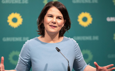 Annalena Baerbock, kandydatka Zielonych na kanclerza.