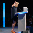 Marine Le Pen, przewodnicząca Zjednoczenia Narodowego, w ramach kampanii do Parlamentu Europejskiego