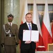Prezydent dokonał uroczystego podpisania Ustawy o obronie Ojczyzny.