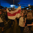 Demonstracja w Mińsku. Zdjęcie archiwalne z 9 sierpnia 2020 r.