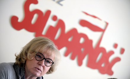 Szefowa Sekretariatu Ochrony Zdrowia NSZZ "Solidarność" Maria Ochman,