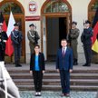 Ministrowie obrony Annegret Kramp-Karrenbauer i Mariusz Błaszczak podczas środowego spotkania w Wars