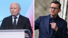 Jarosław Kaczyński i Mateusz Morawiecki