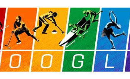Logo Google w dniu otwarcia Igrzysk w Soczi